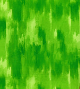 Lime Brushstroke Design Cotton Fabric
